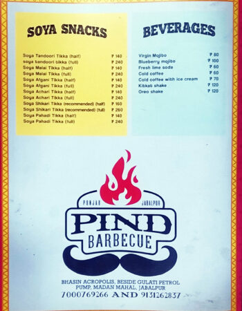 Pind Barbecue, Jabalpur